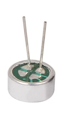 Electret microphone underside