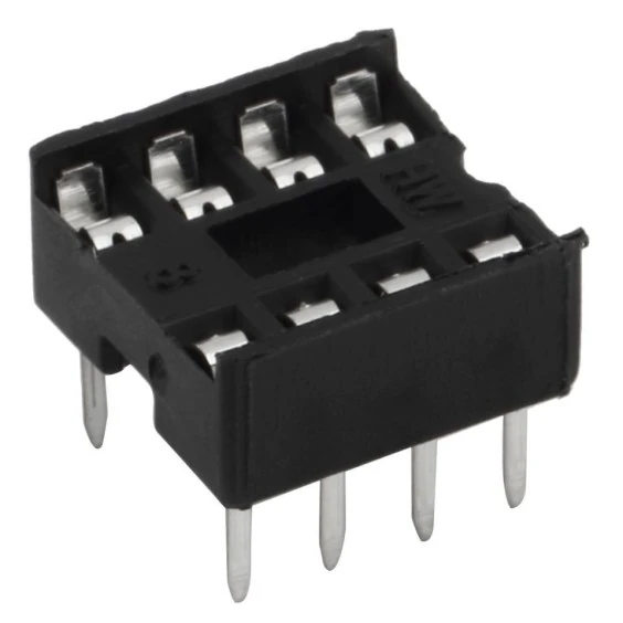 DIL integrated circuit socket