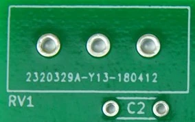 Potentiometer PCB position