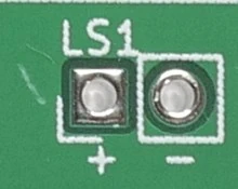 Speaker PCB connector